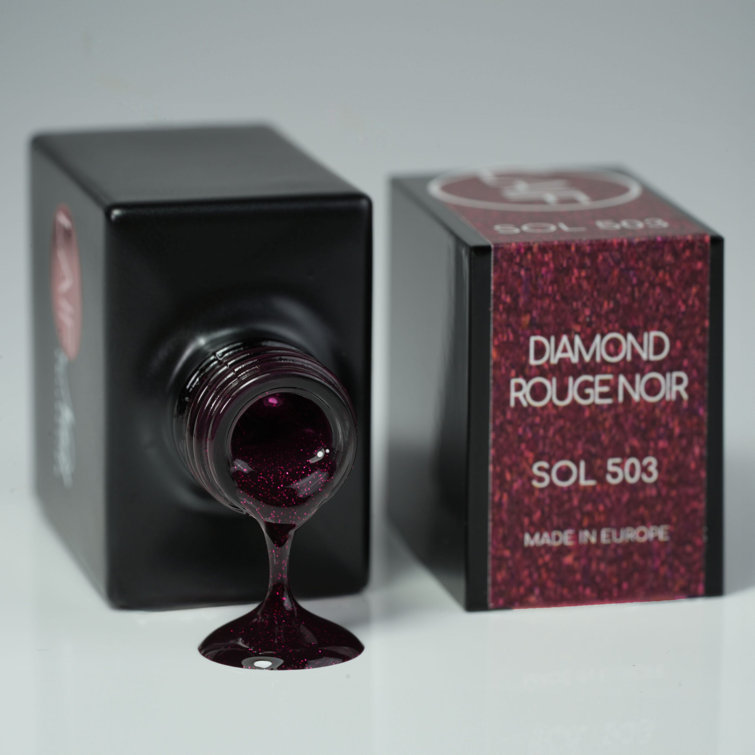 Soak Off 503 Diamond Rouge Noir