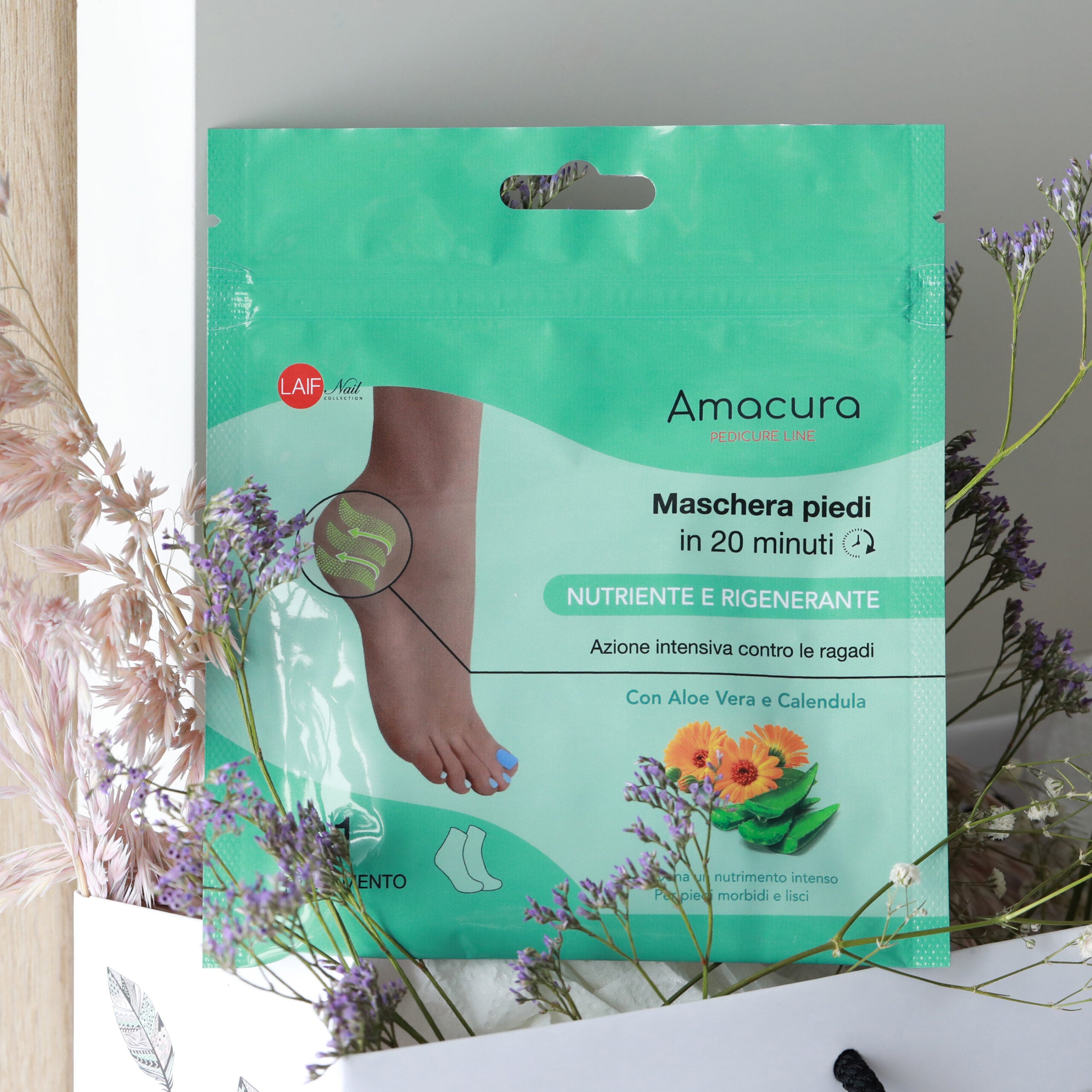 Maschera Piedi Nutriente e Rigenerante