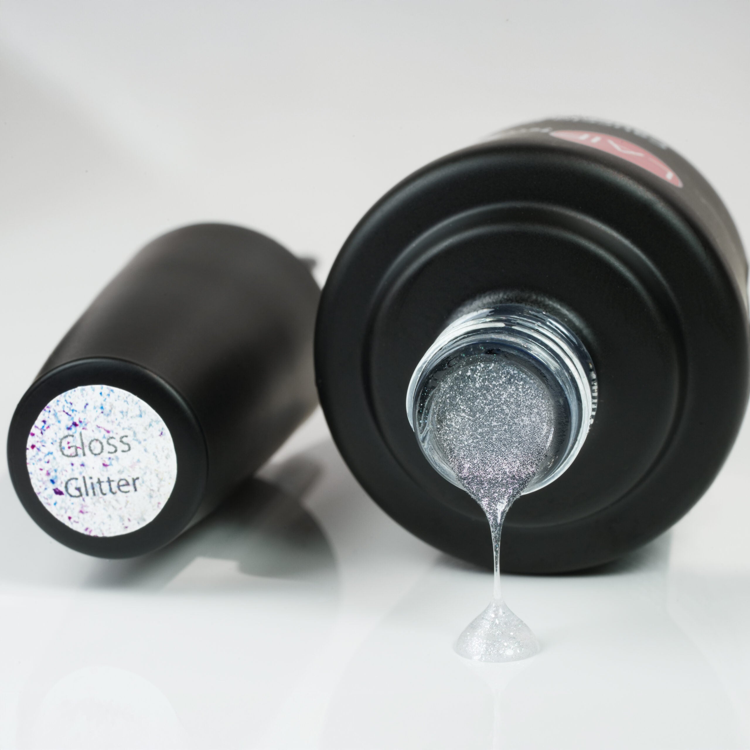 Caucciù Gloss Glitter gel 15ml LF694