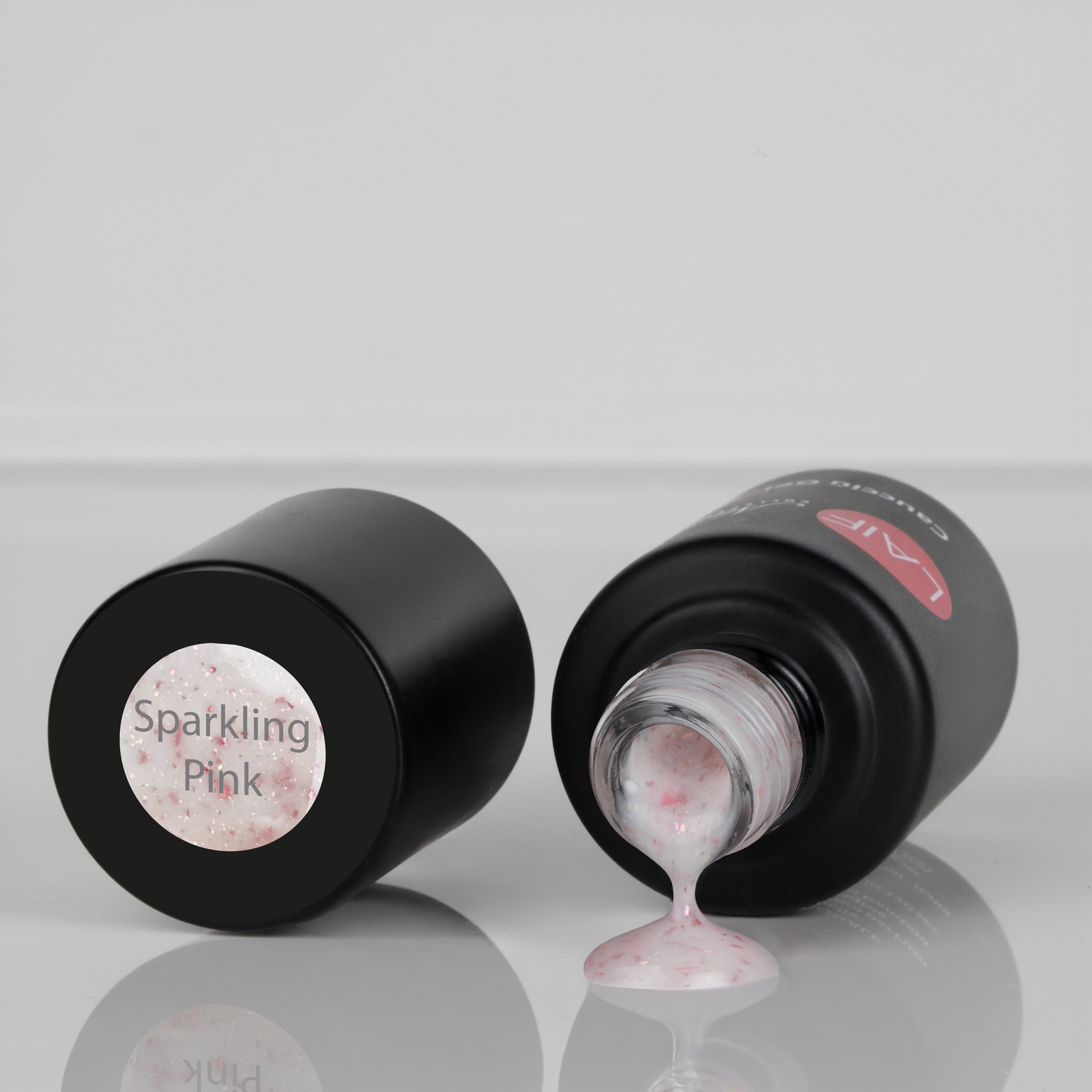 Caucciù Sparkling Pink Gel