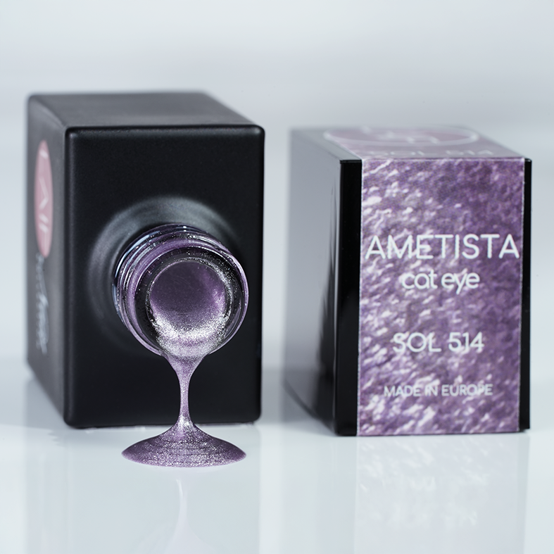 Soak Off 514 cateye Ametista