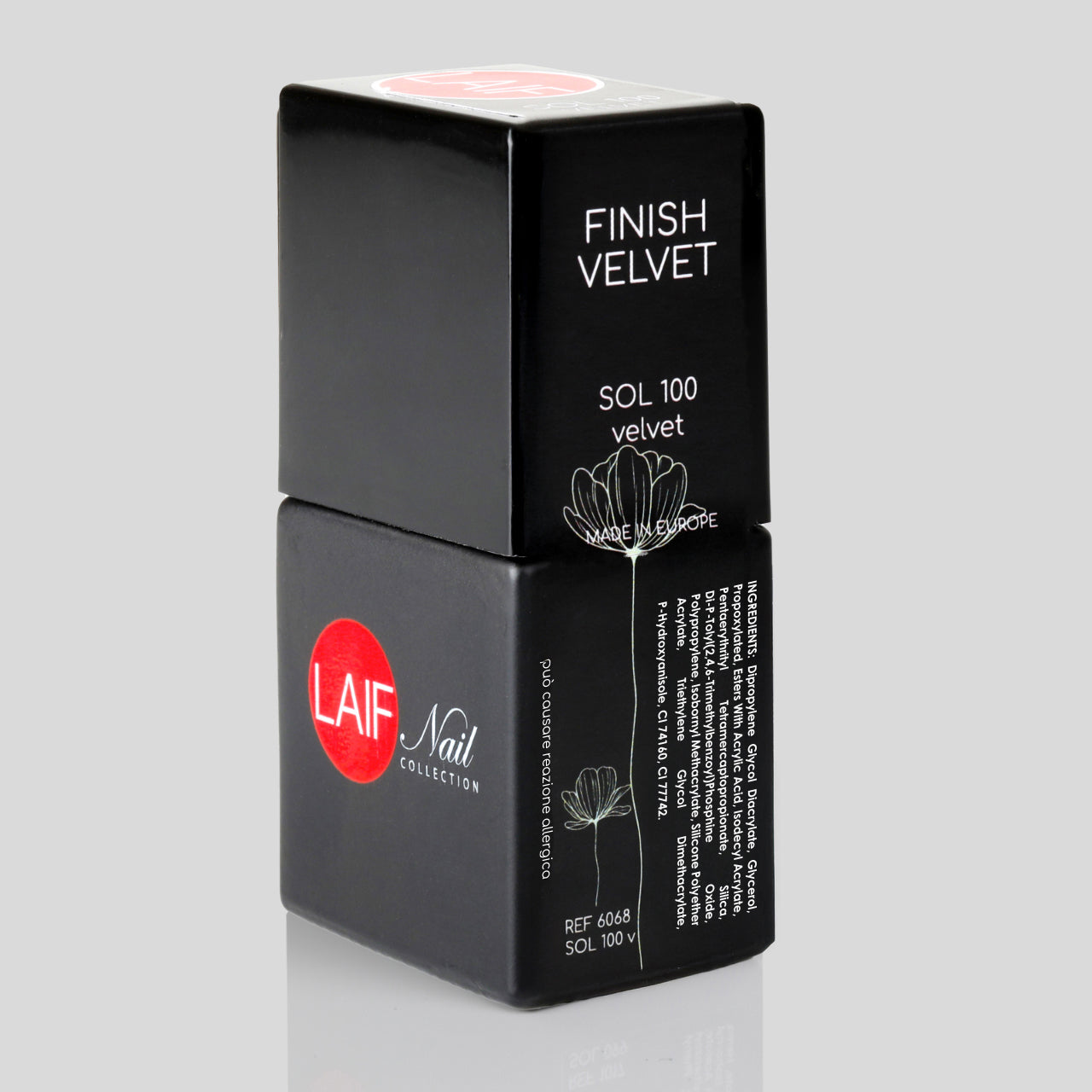 Soak Off Finish Velvet Gel SOL100v