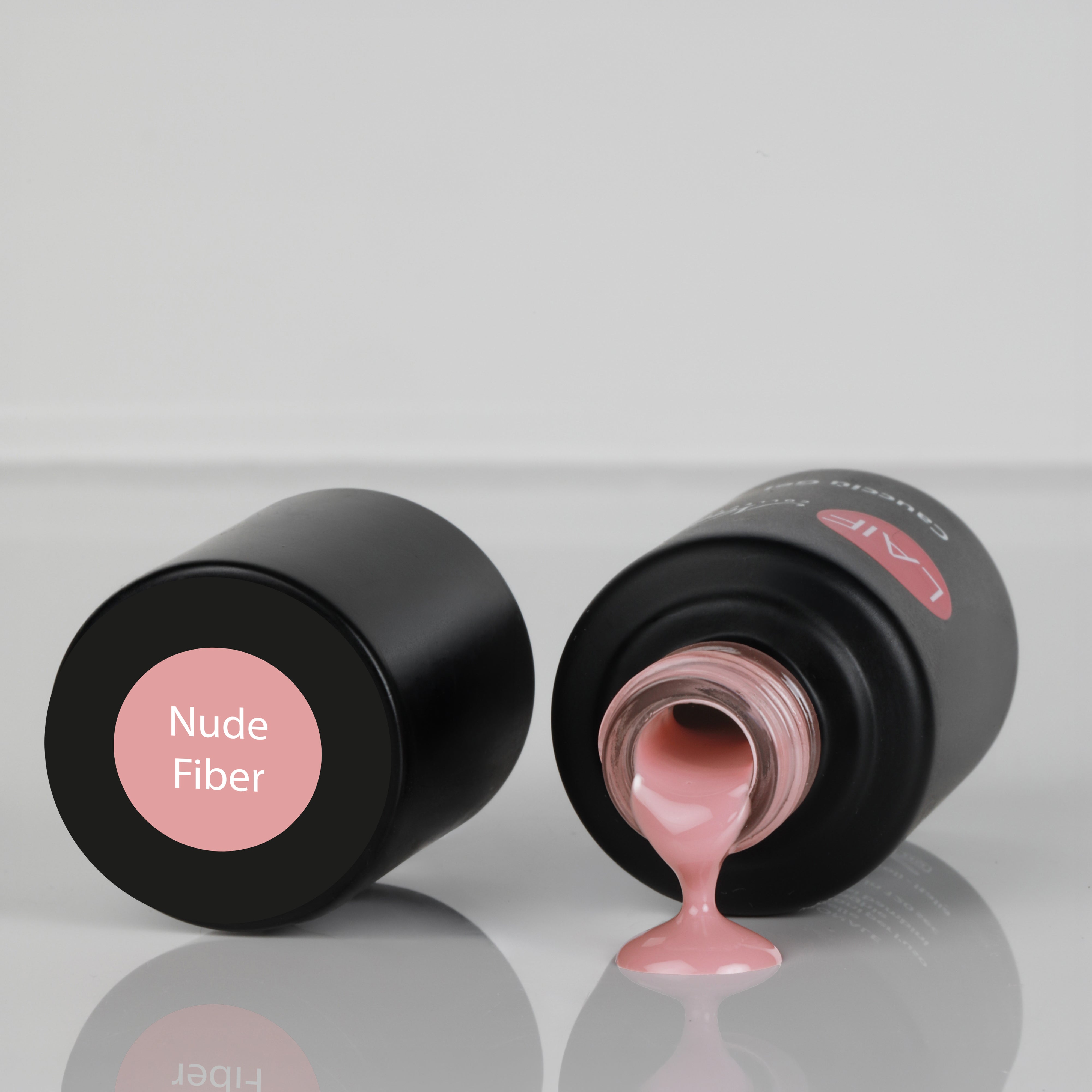 Fiber Caucciù Nude Gel
