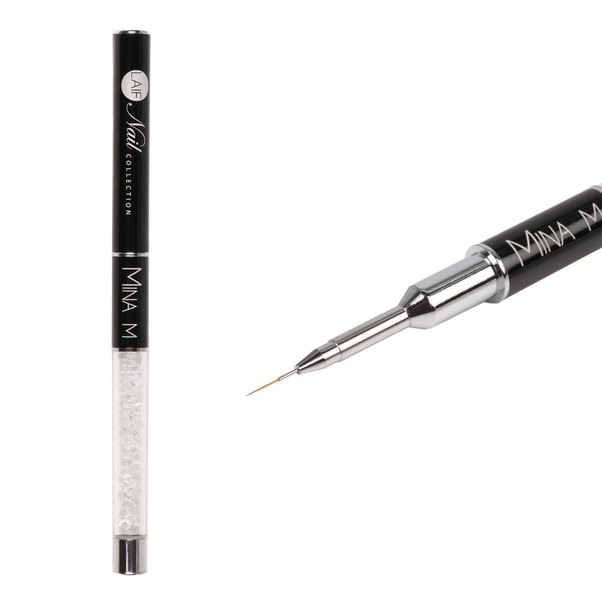 Pennello Nail Art Mina M con strass PL109