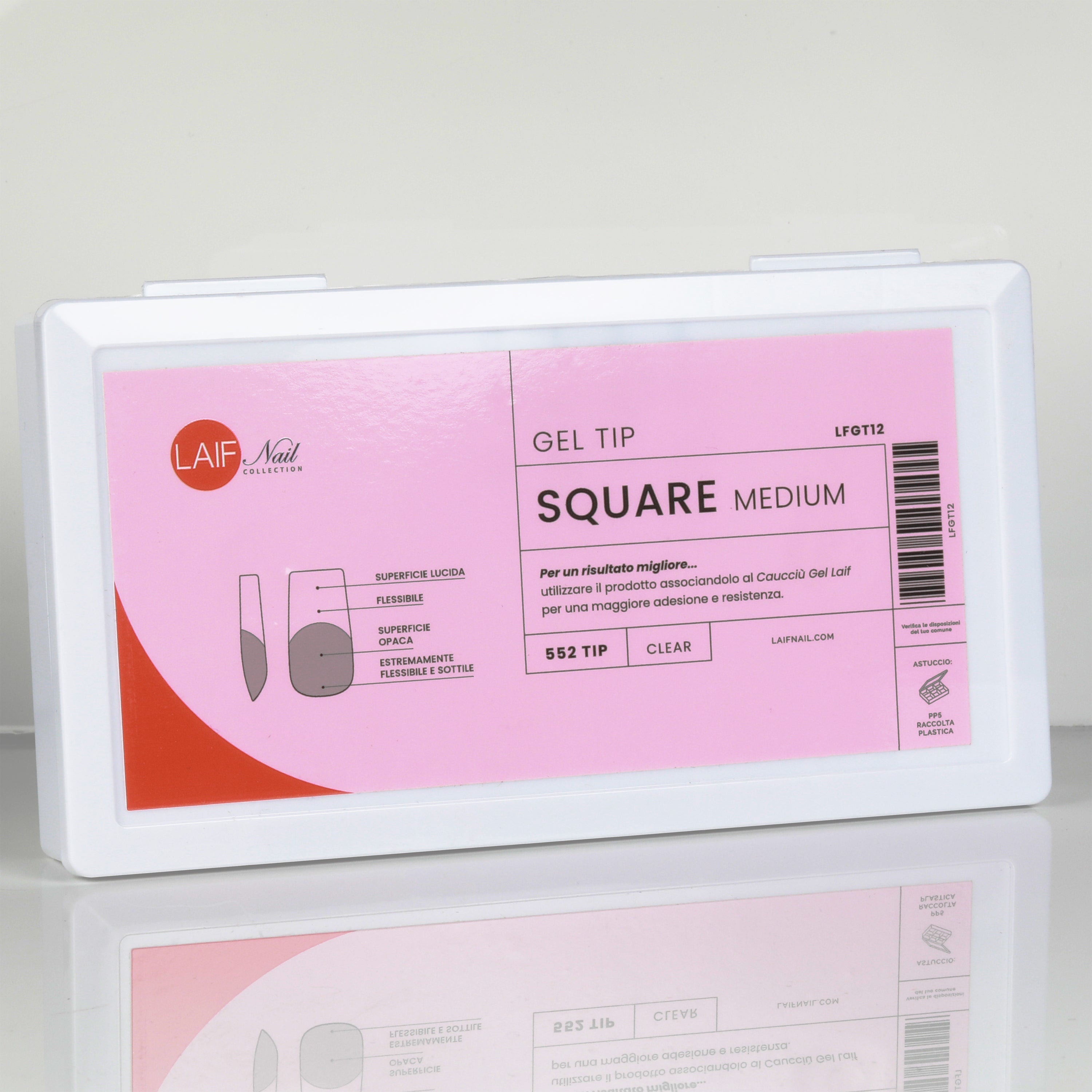 Gel Tip Square Medium