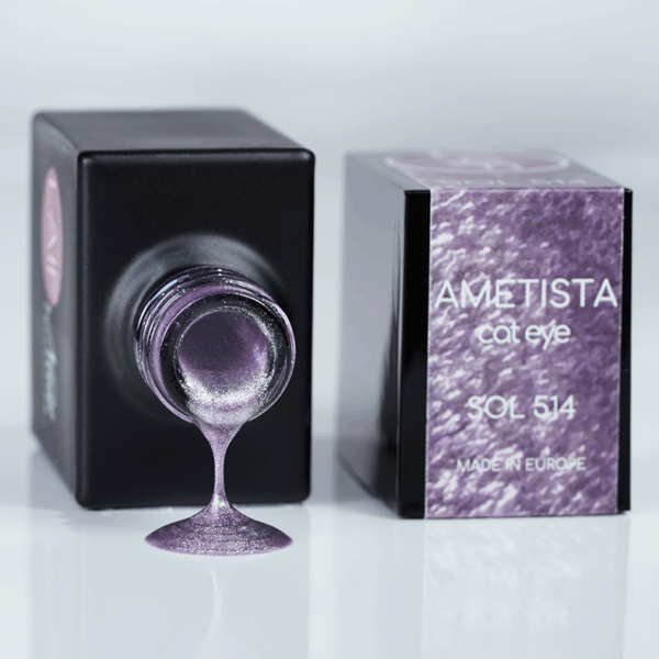 Soak Off 514 cateye Ametista